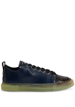 Giuseppe Zanotti Blabber leather sneakers - Blue