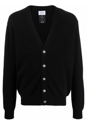 Barrie buttoned-up cashmere cardigan - Black