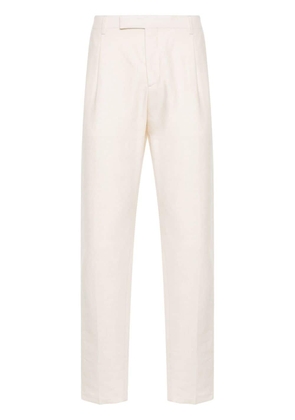 Lardini tailored tapered trousers - Neutrals