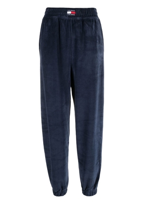 Tommy Jeans logo patch track-pants - Blue