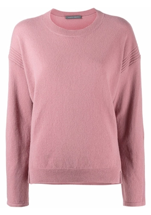 Alberta Ferretti wool drop shoulder jumper - Pink