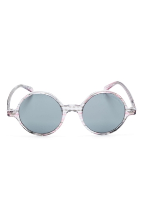 Emporio Armani round-frame sunglasses - Pink