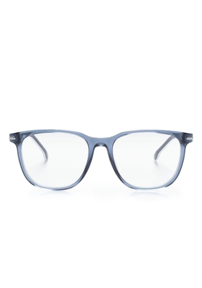 Carrera 308 square-frame acetate glasses - Blue