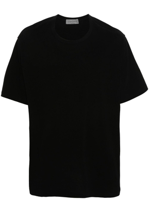 Yohji Yamamoto round-neck cotton T-shirt - Black