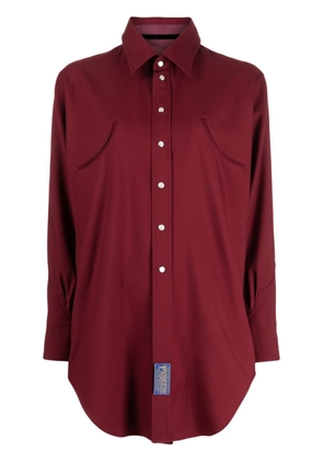 Maison Margiela Pendleton reversible wool shirt - Red