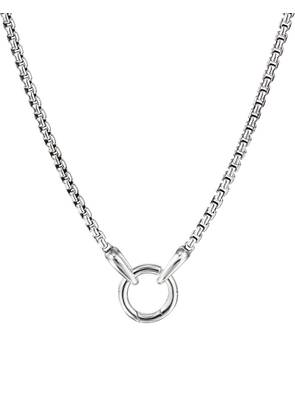 David Yurman circle charm necklace - Silver