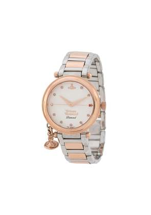 Vivienne Westwood Orb Diamond 32m watch - Silver