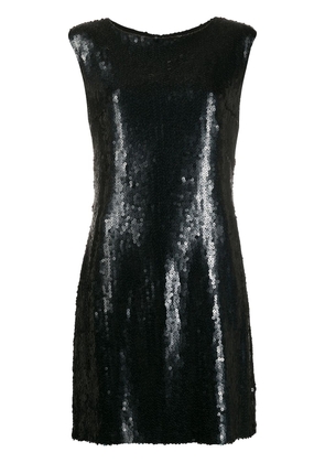 CHANEL Pre-Owned 2007 sequinned fitted dress - Black