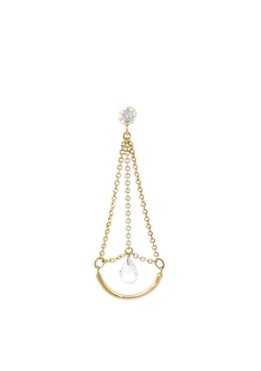 THE ALKEMISTRY 18kt yellow gold Suncatcher Sunset Pendulum diamond earring