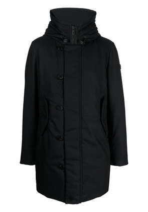 Peuterey hooded feather down parka - Blue
