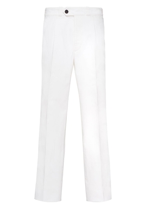 Prada cropped straight-leg jeans - White