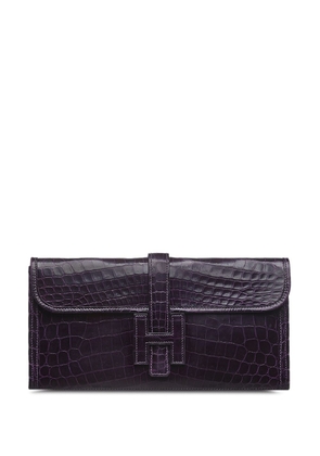 Hermès Pre-Owned 2011 pre-owned Jige PM clutch bag - Purple