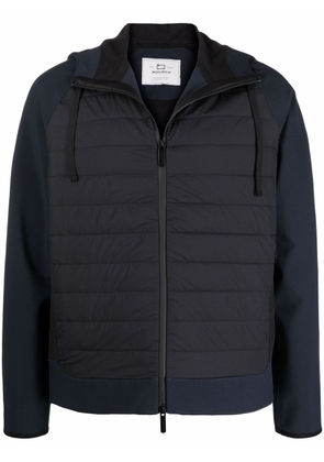 Woolrich padded-panel hooded jacket - Blue