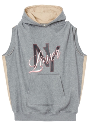 3.1 Phillip Lim NY Lover reversible hoodie - Grey