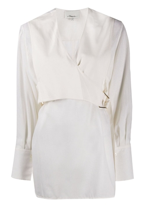 3.1 Phillip Lim wrap-around waist blouse - White