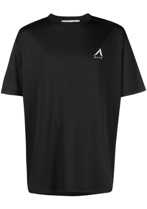 1017 ALYX 9SM logo-embroidered mesh T-shirt - Black