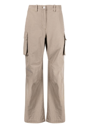 OUR LEGACY cargo-pocket cotton wide-leg jeans - Brown