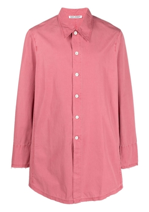 OUR LEGACY oversized long-sleeve shirt - Pink