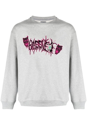 RASSVET graphic-print cotton sweatshirt - Grey