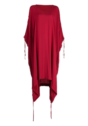 Isaac Sellam Experience 90º Vice draped maxi dress - Red