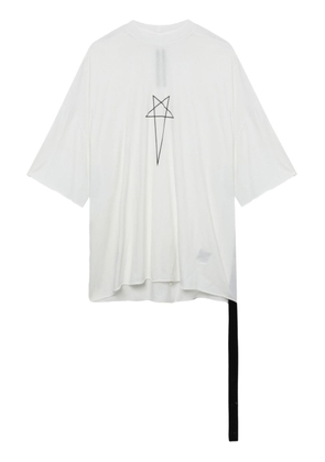 Rick Owens DRKSHDW graphic-print cotton t-shirt - White