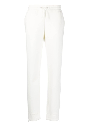Emporio Armani slim-fit drawstring sweatpants - White