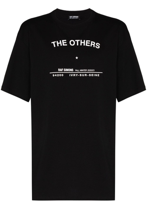 Raf Simons Tour short-sleeved T-shirt - Black