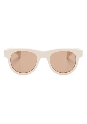 Saint Laurent Eyewear SL 571 round-frame sunglasses - Neutrals