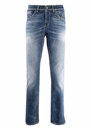 DONDUP low-rise straight-leg jeans - Blue