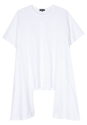 Comme des Garçons Homme Plus panelled cotton T-shirt - White