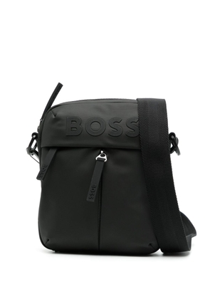 BOSS Stormy logo-embossed crossbody bag - Black