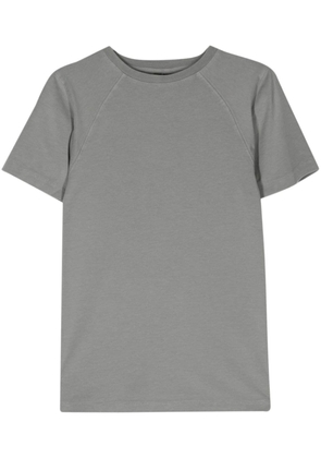 ENTIRE STUDIOS crew-neck cropped T-shirt - Grey