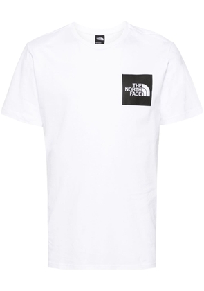 The North Face logo-print cotton T-shirt - White