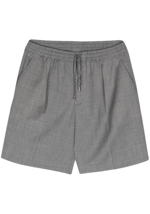 Briglia 1949 pleated wool bermuda shorts - Grey