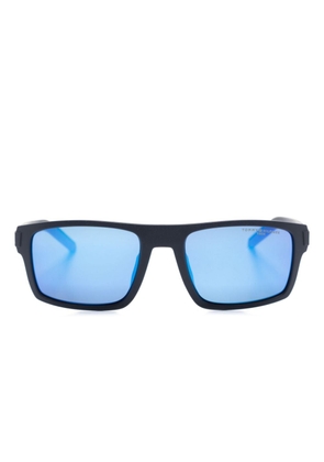 Tommy Hilfiger logo-embossed square-frame sunglasses - Blue