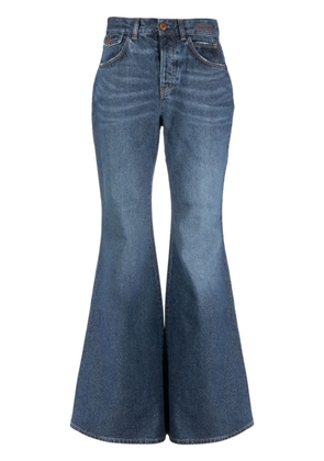 Chloé high-rise flared jeans - Blue