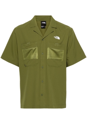 The North Face First Trail logo-print shirt - Green
