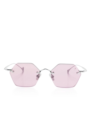 Eyepetizer Carnaby geometric-frame sunglasses - Purple