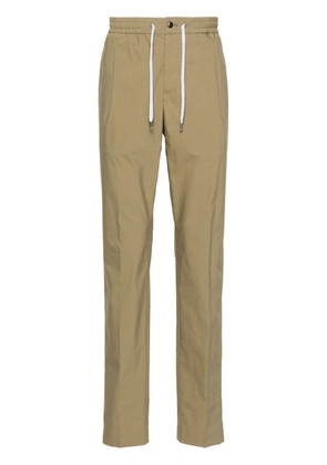 PT Torino mid-rise tapered chinos - Green