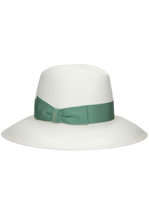 Borsalino Claudette Panama straw hat - White