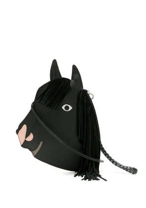 Sarah Chofakian leather Cavalo shoulder bag - Black