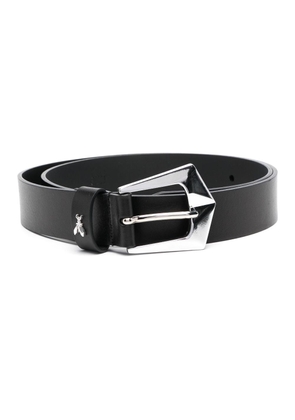 Patrizia Pepe buckle leather belt - Black
