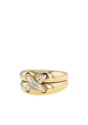 Chaumet 18kt yellow gold Lien diamond ring
