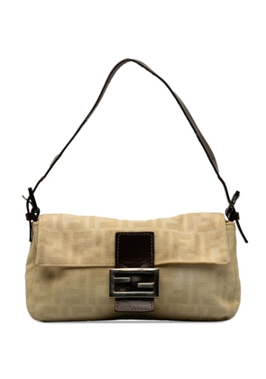 Fendi Pre-Owned 2000-2010 Baguette Zucca shoulder bag - Brown