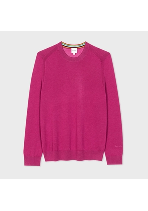 Paul Smith Fuchsia Merino Wool Sweater Pink