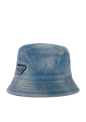 Prada Denim Bucket Hat