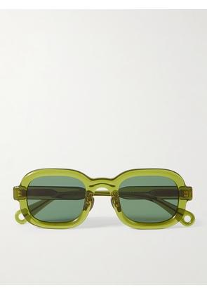 Brain Dead - Newman Round-Frame Acetate Sunglasses - Men - Green