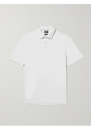 Faherty - Movement Pima Cotton-Blend Piqué Polo Shirt - Men - White - S