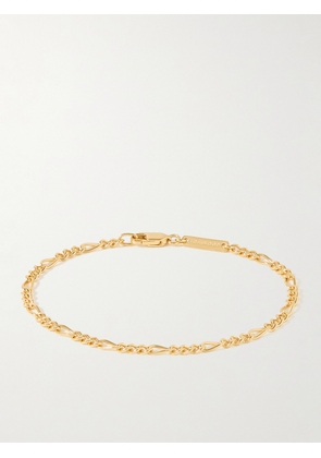 Tom Wood - Bo Slim Recycled Gold-Plated Chain Bracelet - Men - Gold - M