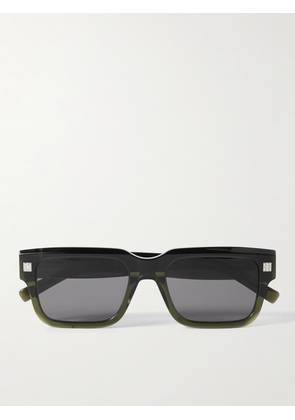Givenchy - GV Day Square-Frame Acetate Sunglasses - Men - Green